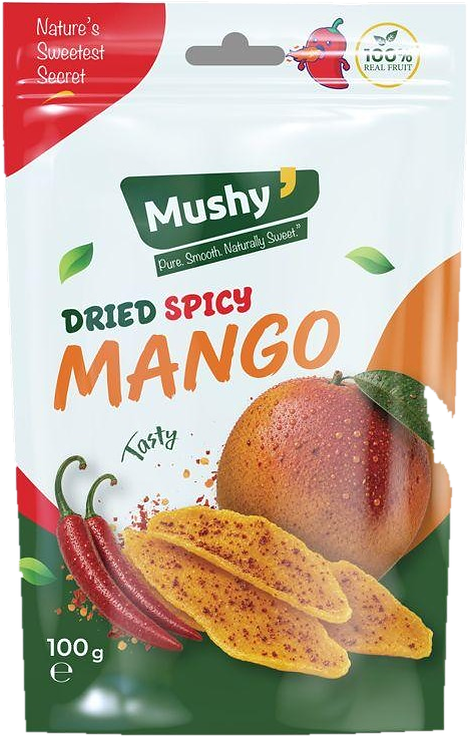 Mango deshidratado picante